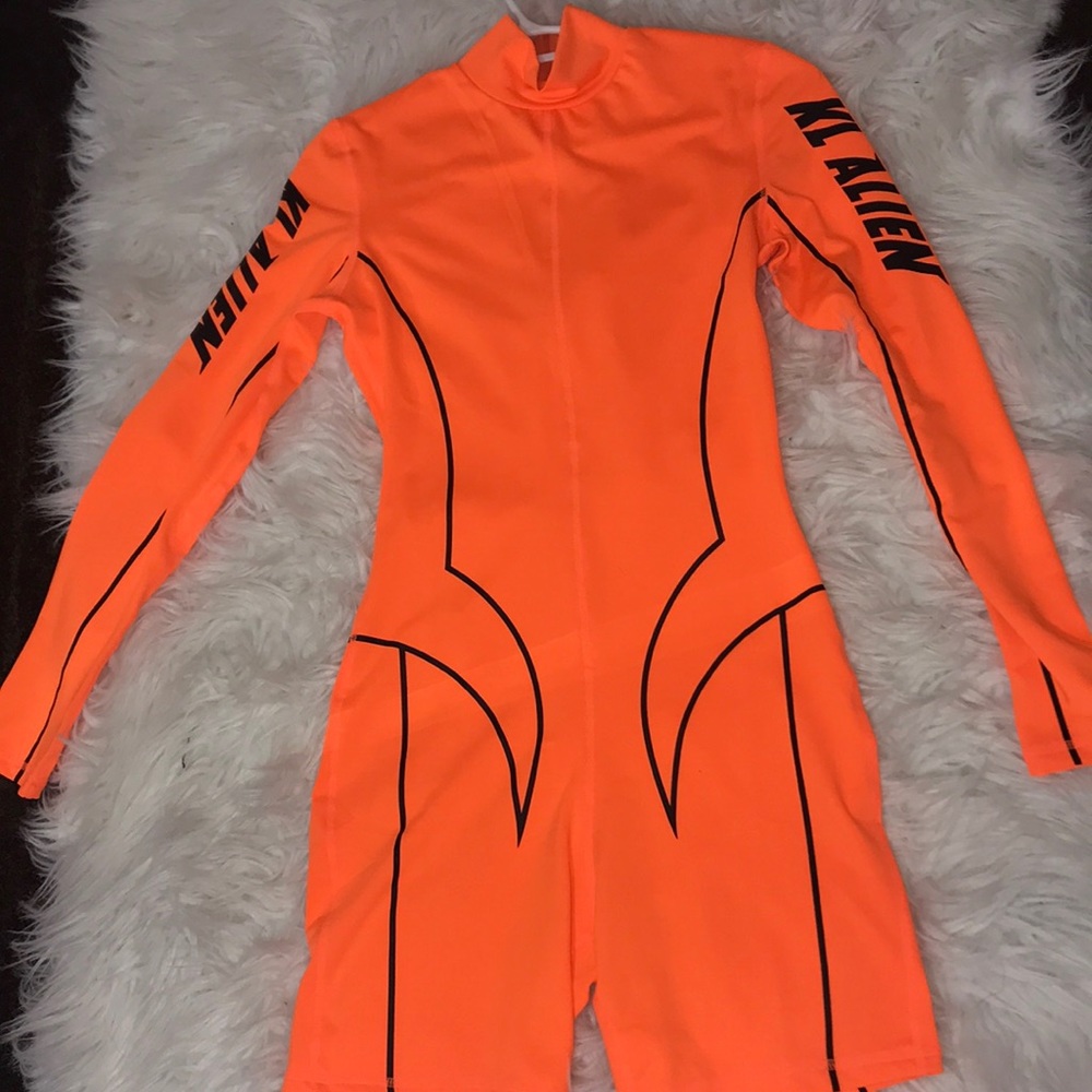 New in fashion neon suit